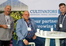 Martien Melissant (Oro Agri) visited the booth of Cultivators with Tom Moerenhout en Mexx Holweg. Fun fact, Mexx graduated two hours later while on GreenTech.